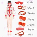 Đồ chơi bạo dâm giá rẻ 7 món trói khóa tay