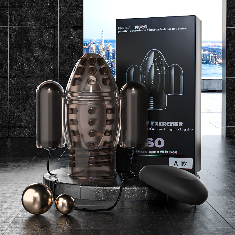 Máy mát xa dương vật tự rung bao quy đầu 