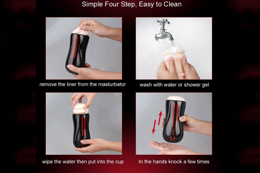 Cốc thủ dâm nam có 2 động cơ rung