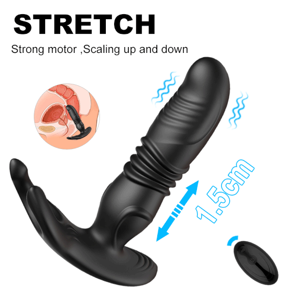 Trứng rung hậu môn kết hợp massage bìu