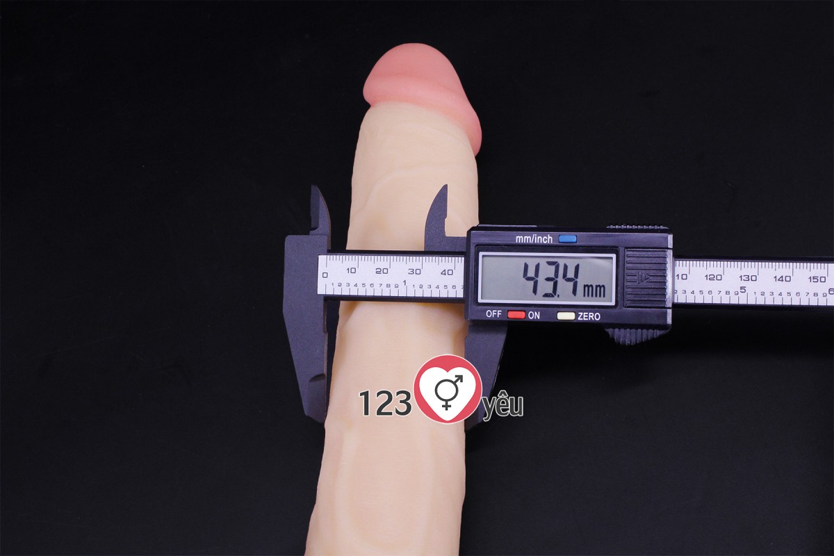 Dương vật giả khổng lồ có đế Lovetoy King, kích thước 10 inch