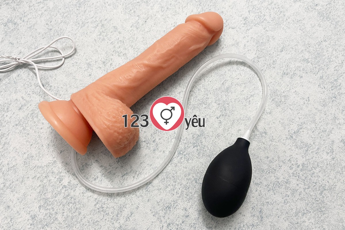 Silicone giả cho thực sự rung động và xuất tinh 2