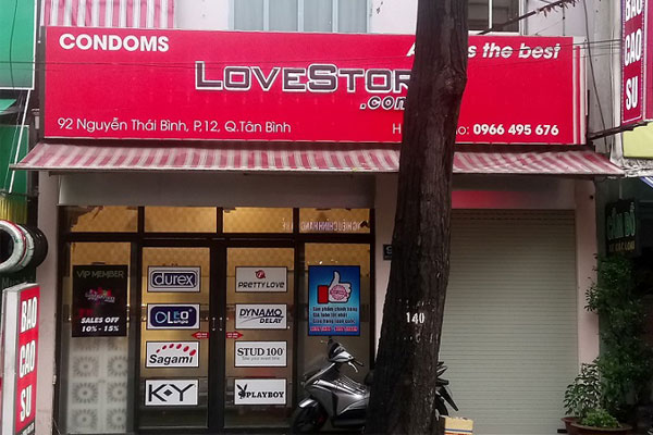 Shop bao cao su LoveStore