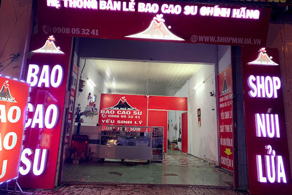 Shop Núi Lửa - Địa chỉ cửa hàng bán bao cao su tại Phú Thọ