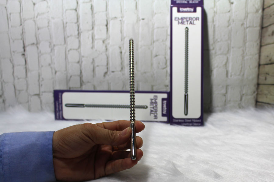 Đũa kích thích niệu đạo bằng thép không gỉ