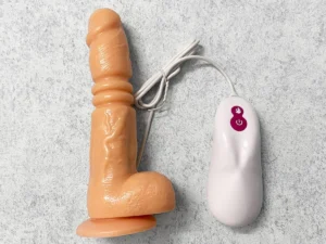 Dương Vật Giả Có Đế Excited Rung Thụt Và Phát Nhiệt Pin Sạc