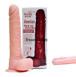 Dương vật giả hít tường siloncon cỡ lớn DV66