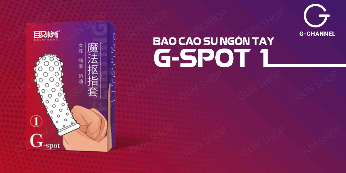     Mua Bao Cao Su Ngón Tay G-Spot 1 - Mũi Nhọn Ở Đâu - 1 Hộp Giá Tốt