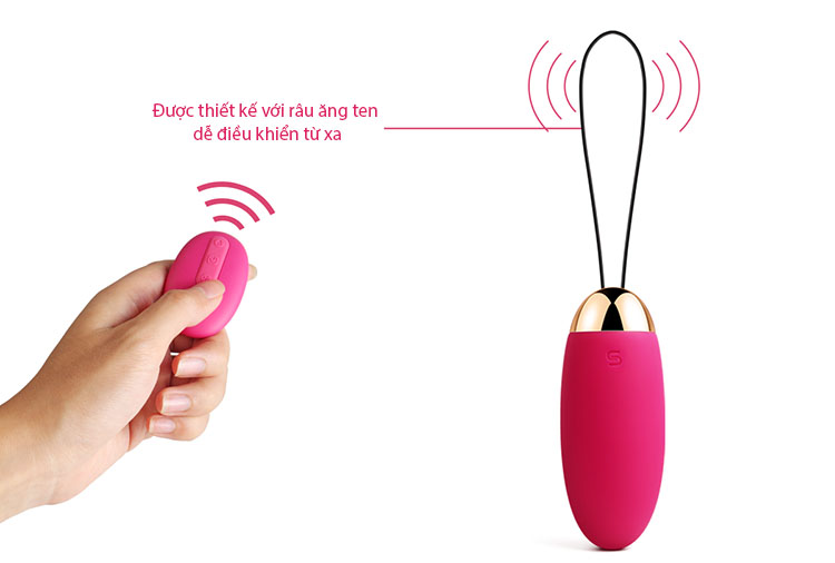 Trứng rung cao cấp Svakom ELVA nhập khẩu từ Mỹ