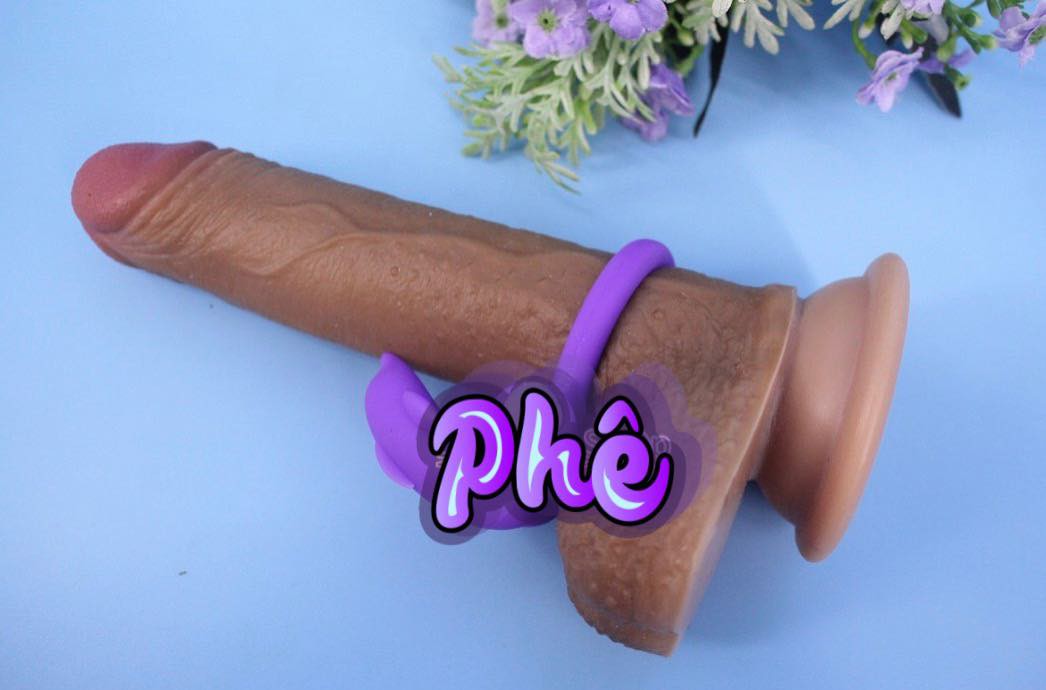 Nhẫn rung tình yêu cá heo dễ thương 2