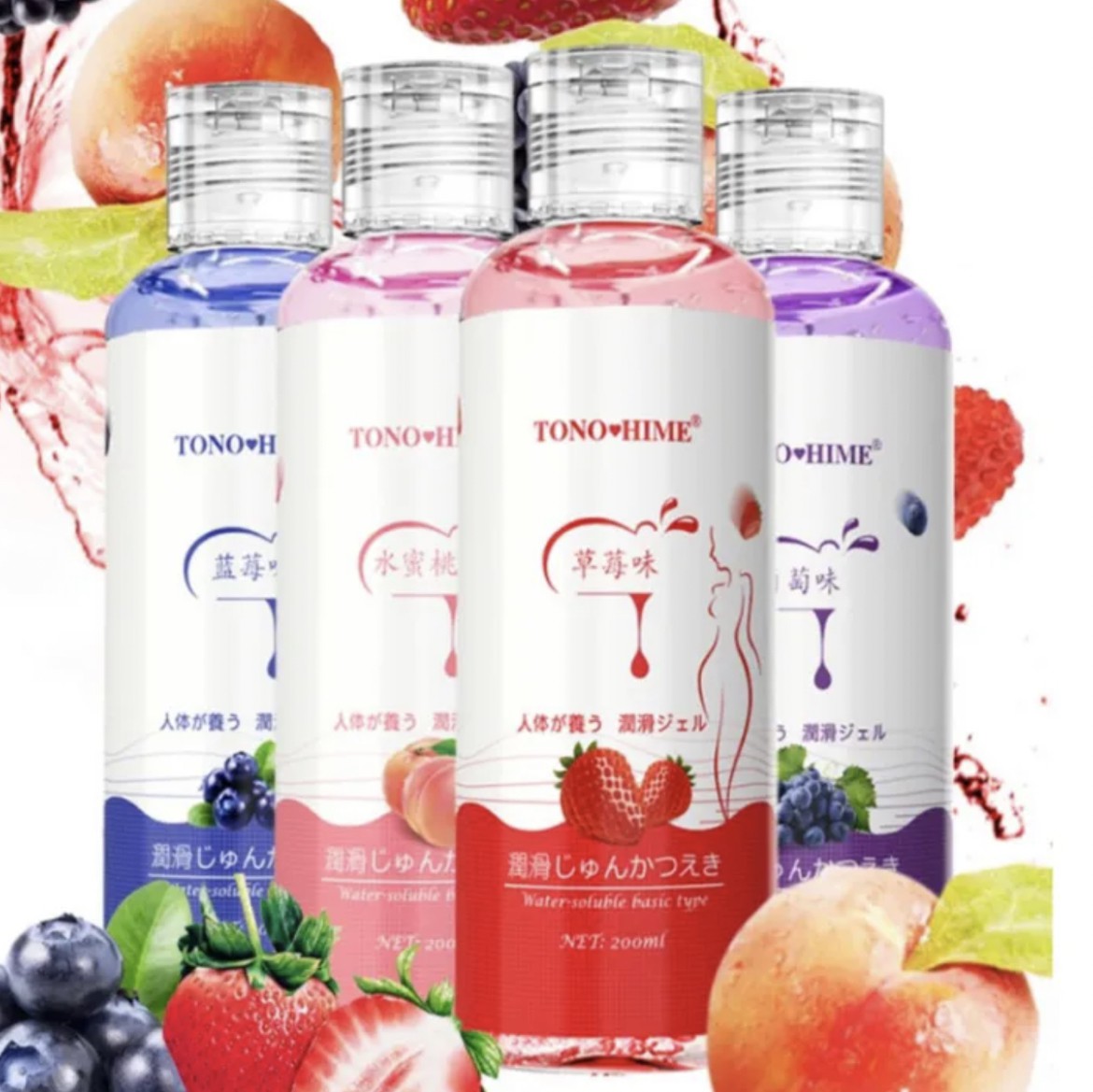 Gel bôi trơn hương việt quất công nghệ Nhật Bản 200ml 3