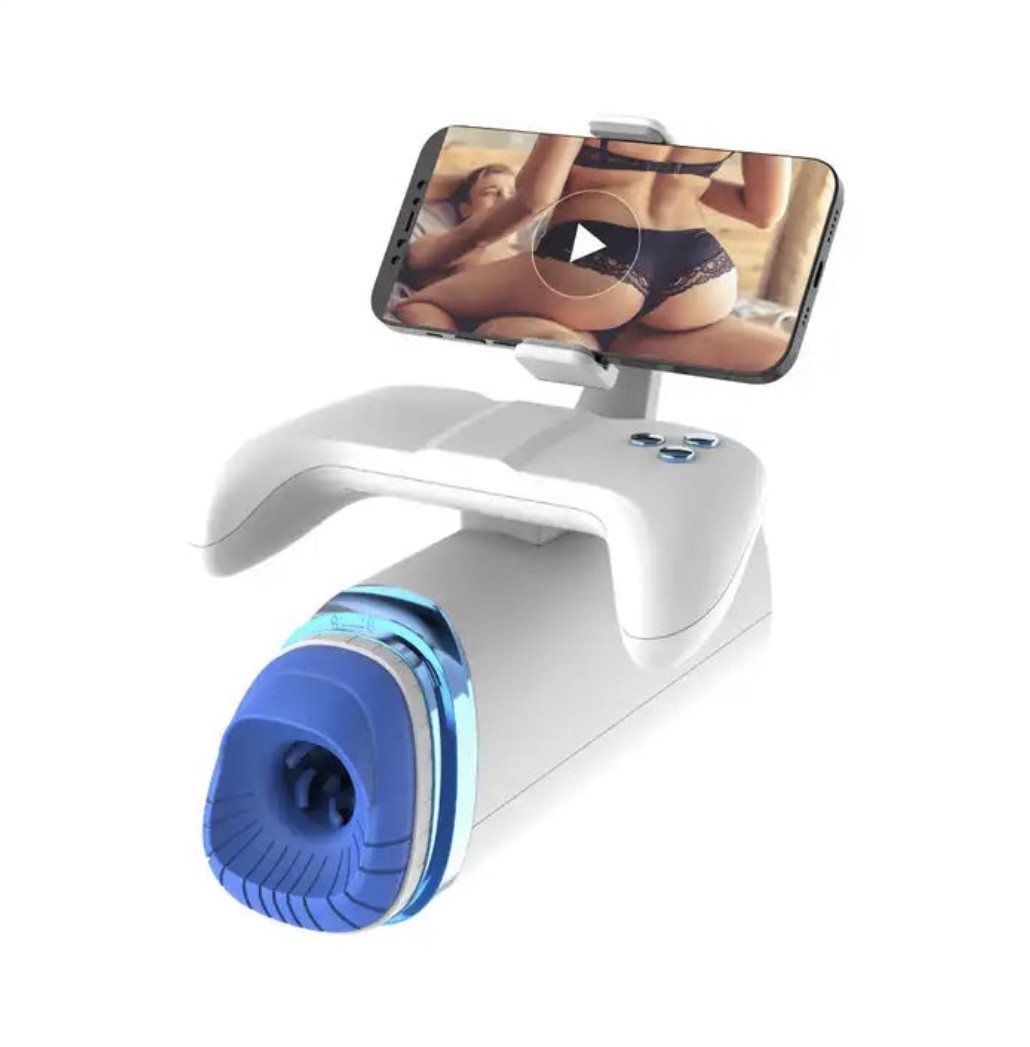 Máy hút xoay 360 độ âm thanh kèm giá đỡ điện thoại nóng 1