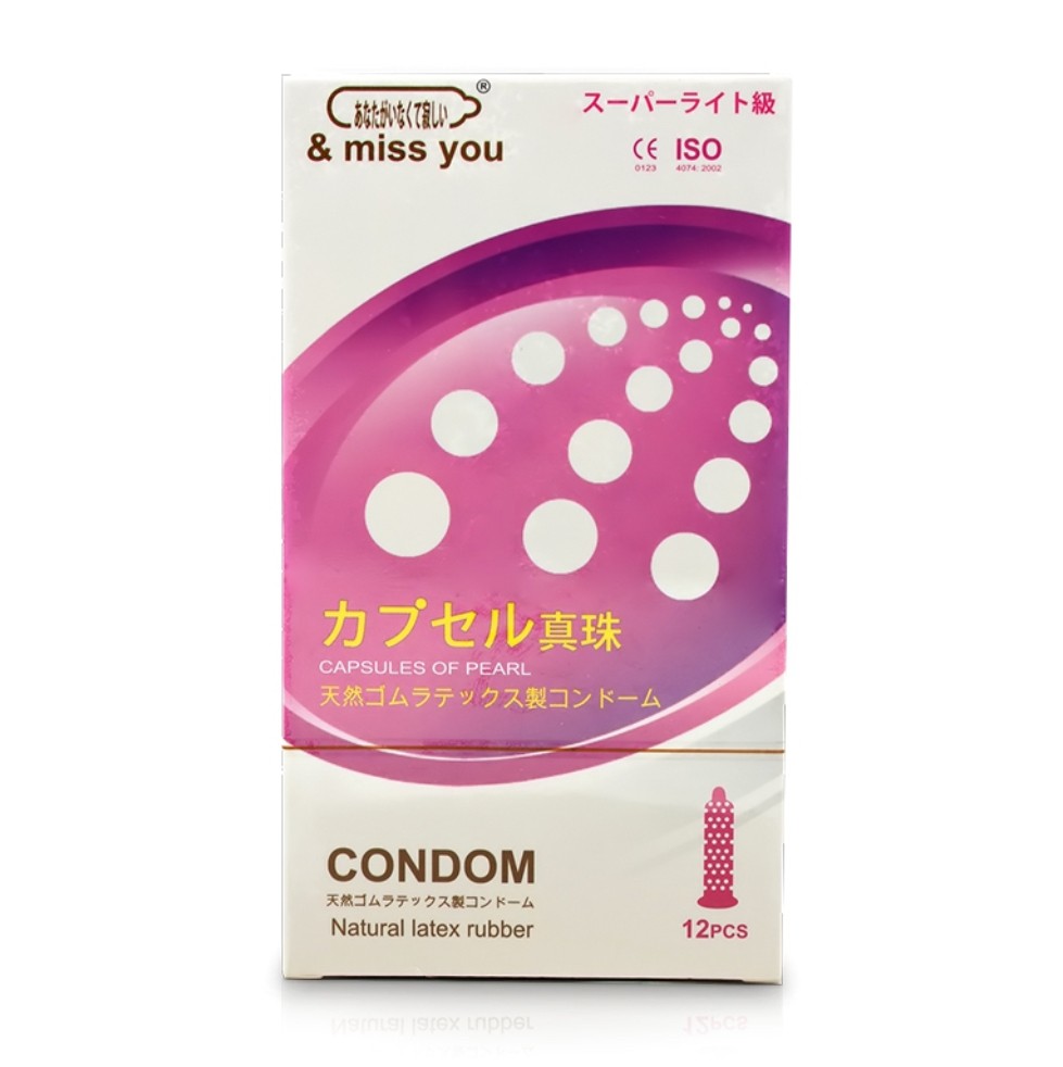 Bao cao su gân Nhật chính hãng 12 miếng 5 miếng