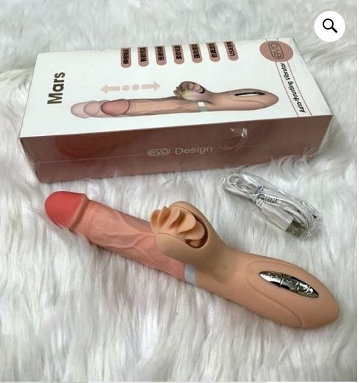 Authentic Mars Evo đa chức năng dương vật giả rung liếm 4
