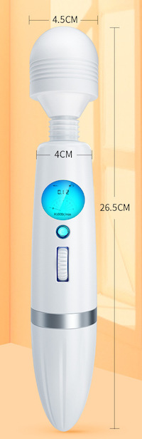 Chày rung Galaku có 2 lưỡi liếm và màn hình LED massage điểm G