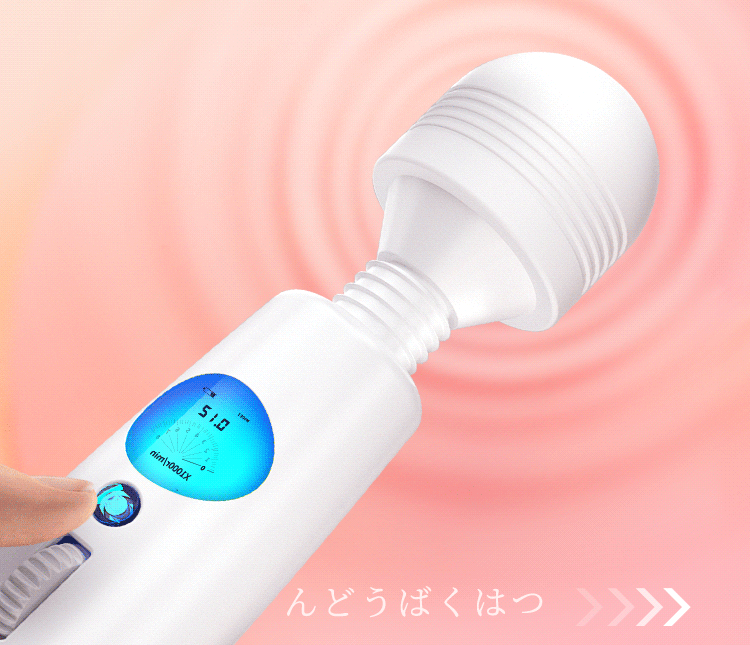 Chày rung Galaku có 2 lưỡi liếm và màn hình LED massage điểm G