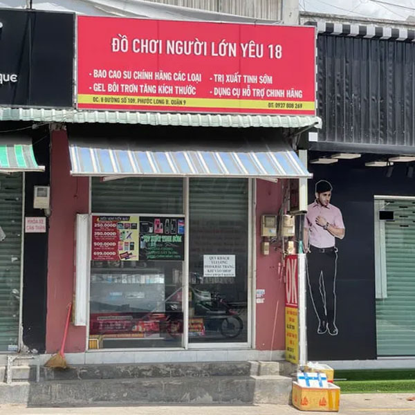 Shop bao cao su Yêu 18 