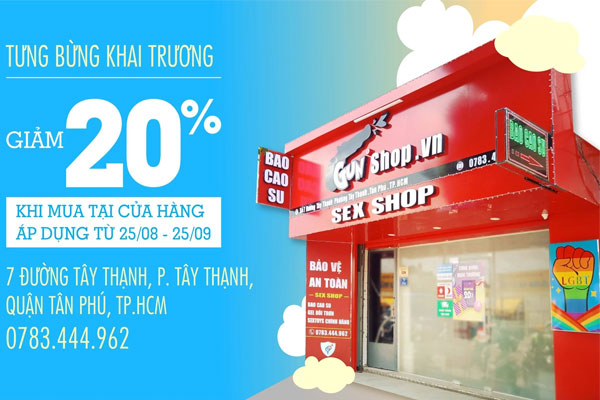 Gun shop - Cửa hàng bán bao cao su tại TP Hồ Chí Minh uy tín 