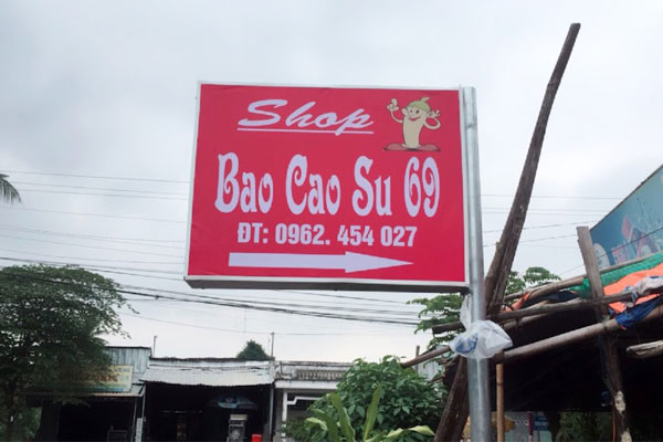 cửa hàng bao cao su 69 