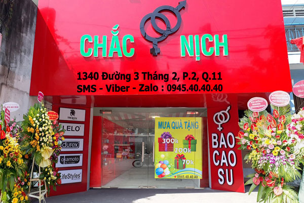 Cửa hàng bao cao su Chắc Nich 