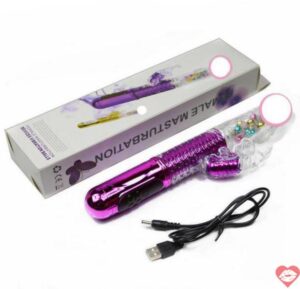 Dương vật giả có cánh bướm ngoài 8 tần số rung sạc điện - Libo