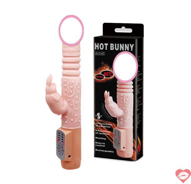Dương vật giả rung thụt phát nhiệt - Baile Hot Bunny