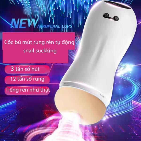 Nâng cao White Sucking Song điện thoại di động robot Snail Snail