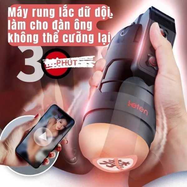 Kiểm soát lựu đạn nam qua Cup thủ dâm Leten trong ứng dụng