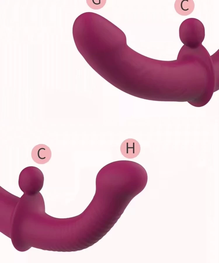 2 dương vật điều khiển từ xa