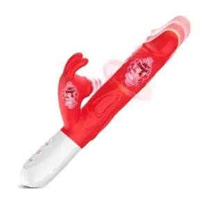 Dương V50 rung thụt nhiệt tai thỏ gắn bi kích thích siêu đã