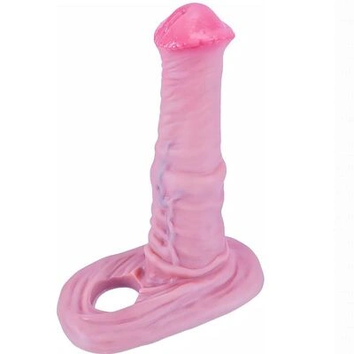 Bao Cao Su Đôn Dên Có Quai Đeo Kiểu Cu Ngựa Tăng Size kích thước dương vật nam giới Cấp Tốc BD49D