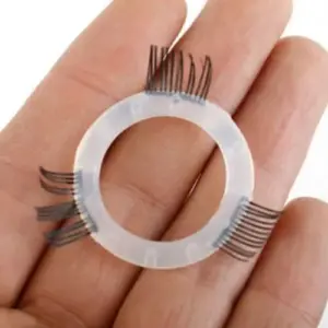 Vòng lông thú đeo cu 3 chùm DC48B bằng silicone với lông mềm mại, mơn trớn và kích thích âm đạo phụ nữ khi quan hệ.