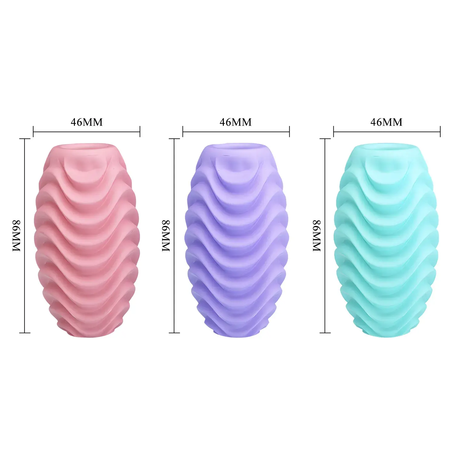 Âm đạo giả mini hình trứng cao cấp DC18A có lõi TPR mềm mại, đàn hồi thích hợp cho nam giới thủ dâm.