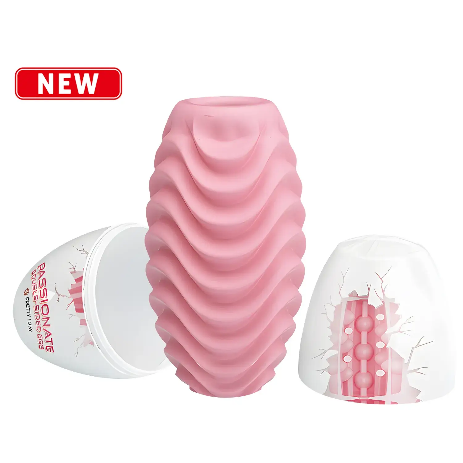 Âm đạo giả mini hình trứng cao cấp DC18A có lõi TPR mềm mại, đàn hồi thích hợp cho nam giới thủ dâm.