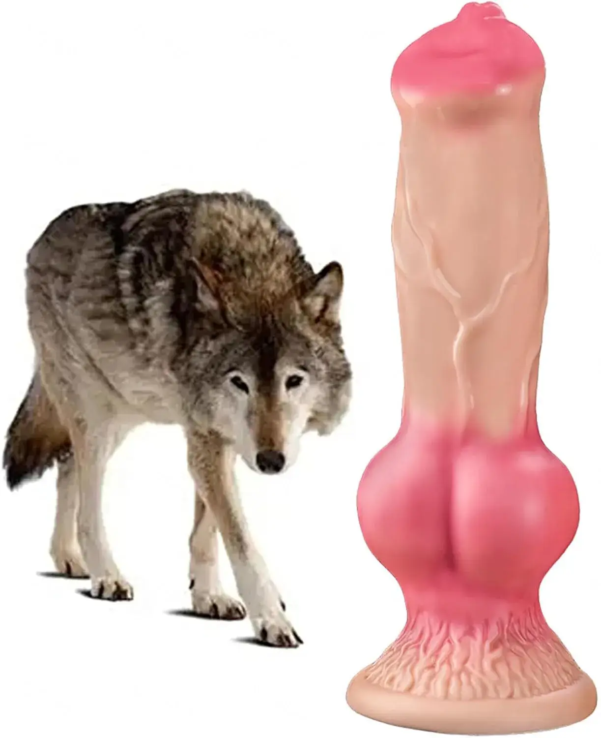 Dương Vật Giả Gắn Tường Kiểu Chó Chơi Cực Phê DV74 - 5 Size Dương vật giả gắn tường kiểu chó chơi cực phê DV74 silicone 5 size XS S M L XL nút thắt kích thích âm đạo hậu môn cho nữ les gay