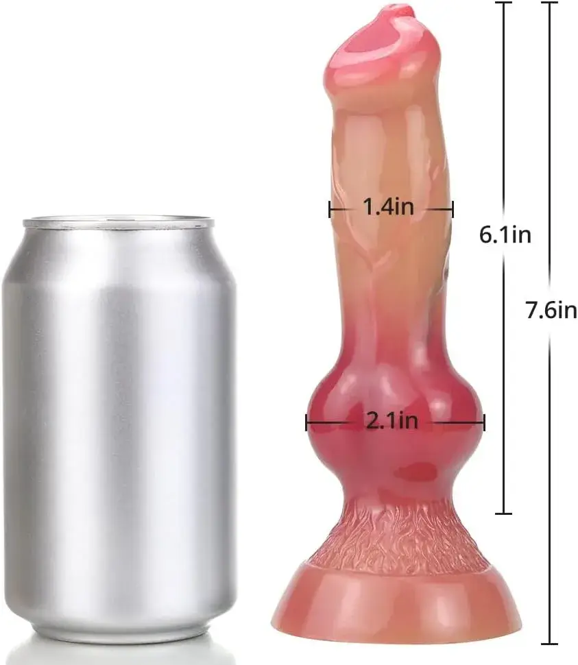 Dương Vật Giả Gắn Tường Kiểu Chó Chơi Cực Phê DV74 - 5 Size Dương vật giả gắn tường kiểu chó chơi cực phê DV74 silicone 5 size XS S M L XL nút thắt kích thích âm đạo hậu môn cho nữ les gay