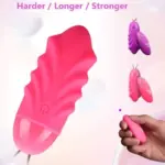 Máy mát xa âm vật 10 chế độ không dây cao cấp EG05D hình trứng silicone rung mạnh điều khiển từ xa kích thích âm vật, âm  đạo, vú, lồn nữ