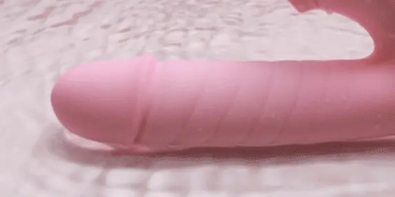 Cu giả cao cấp có rung thụt liếm âm vật DV75 silicone màn hình LCD sưởi ấm sạc từ tính màu hồng xanh kích thích điểm G âm vật nữ