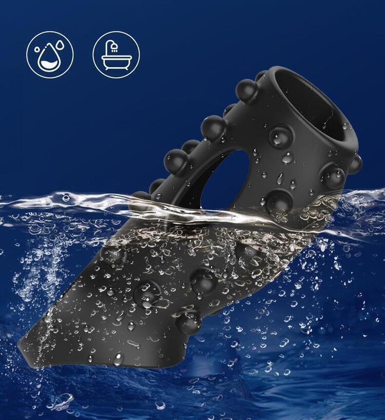 Miếng đệm rung có thể sạc lại Manno có thiết kế gai để tăng ma sát và kích thích