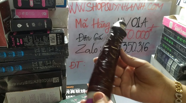Dương vật giả màu nâu sẫm giá rẻ 01