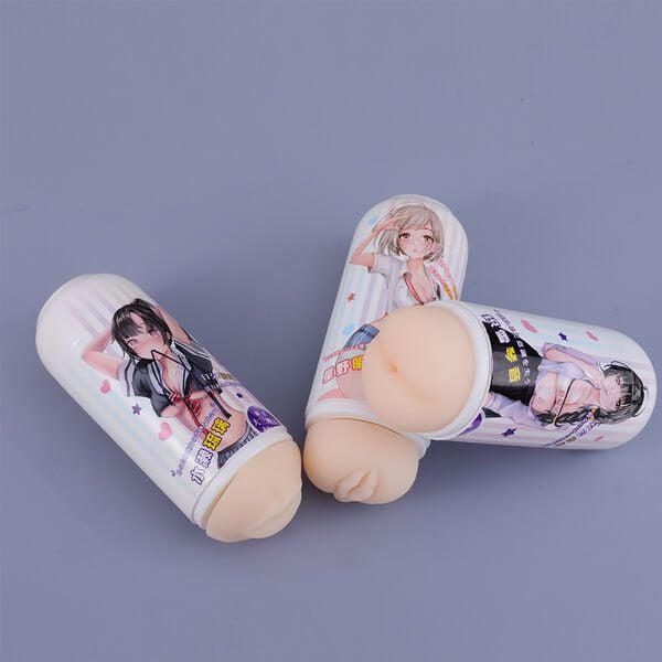 Cốc thủ dâm 2 đầu anime mở âm đạo hậu môn cầm tay