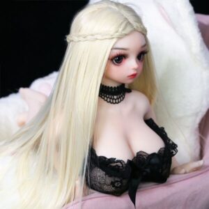 Búp bê tình dục anime mini có khung xương đầy đặn ngực vú to